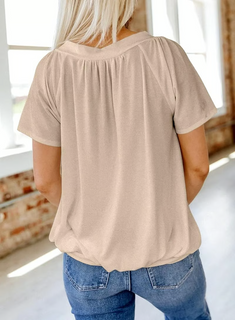 GlowSoft – Casual Short Sleeve Essential