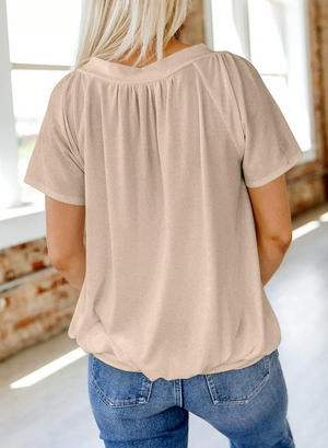 GlowSoft – Casual Short Sleeve Essential