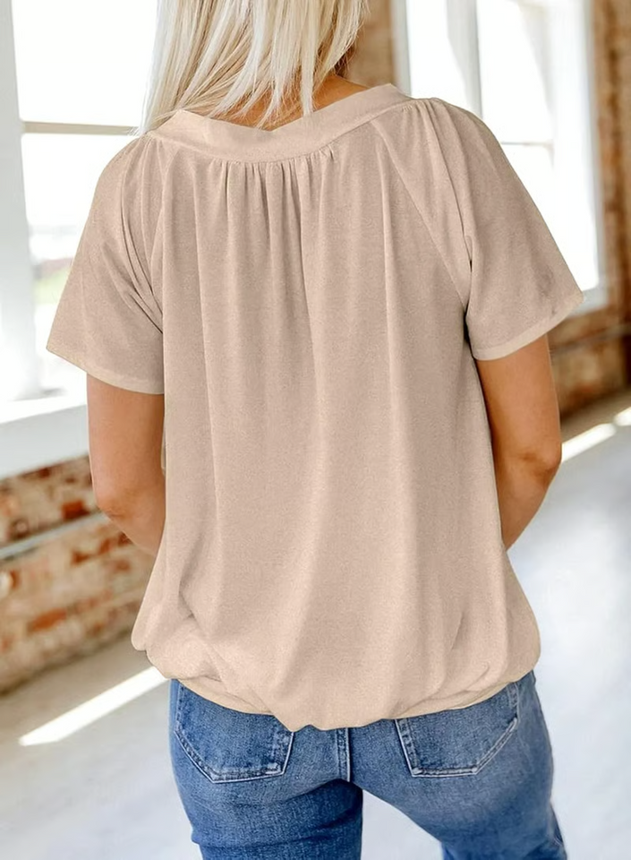 GlowSoft – Casual Short Sleeve Essential