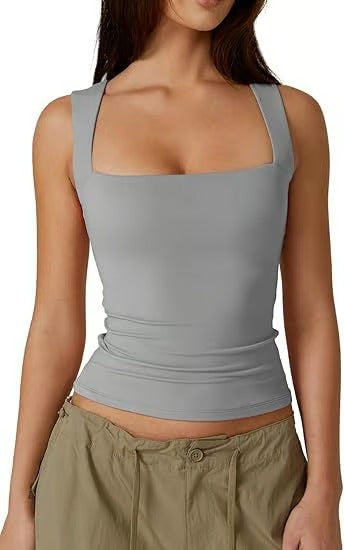 ContourSquare – Double Layer Tank for Sculpted Style