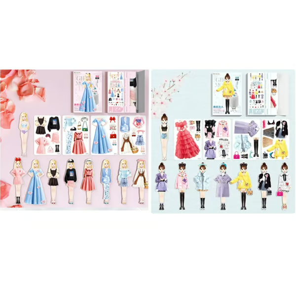 TinyTrendy – Magnetic Dress Up Baby Playset