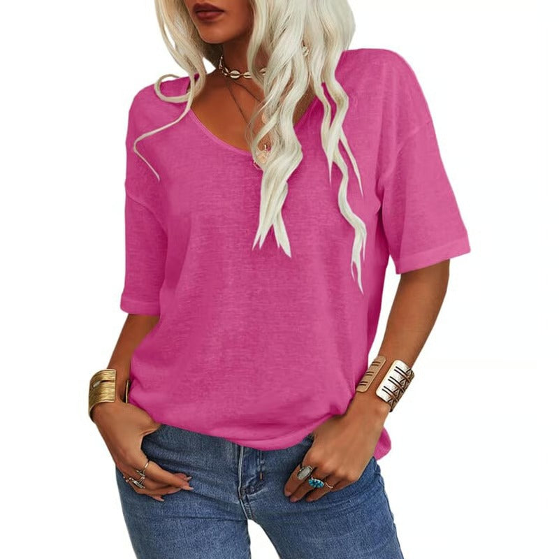 ColorVerve | Soft V-Neck Tee Shirt