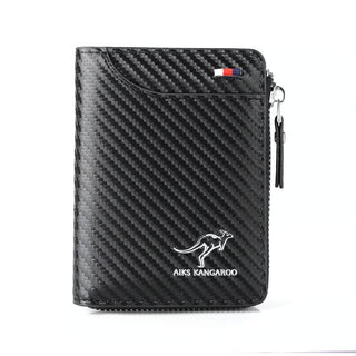 GripLux – Secure Zipper Wallet for Men