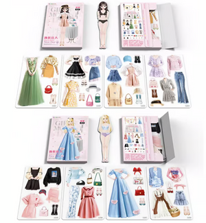 TinyTrendy – Magnetic Dress Up Baby Playset