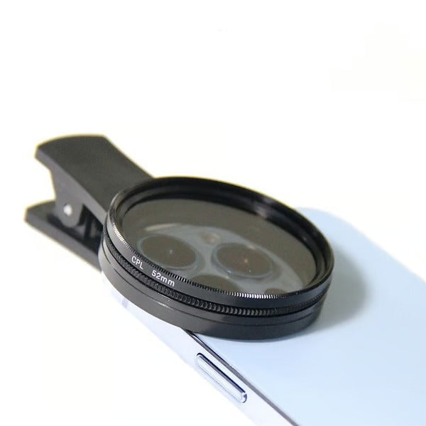 ClearView – 52mm Polarized Smartphone Camera Lens