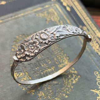 SpoonCrest – Handcrafted Sterling Wrap Bracelet