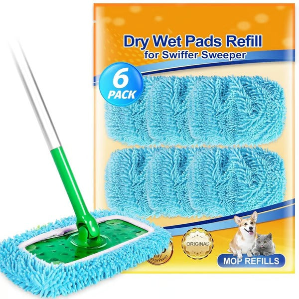 EcoSwipe – Washable Mop Pad Refill Set