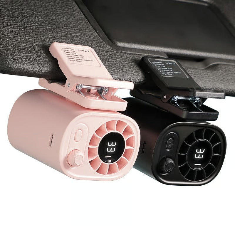 CoolClip – Car Fan with LED Display