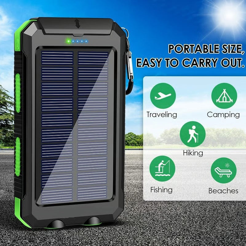 VoltSurge – Rugged Solar Power Bank