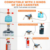 FlameForce – Windproof Piezo Camping Gas Stove