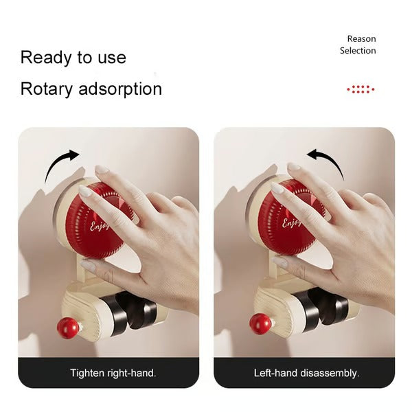 FlexiHold – Adjustable Suction Shower Head Holder