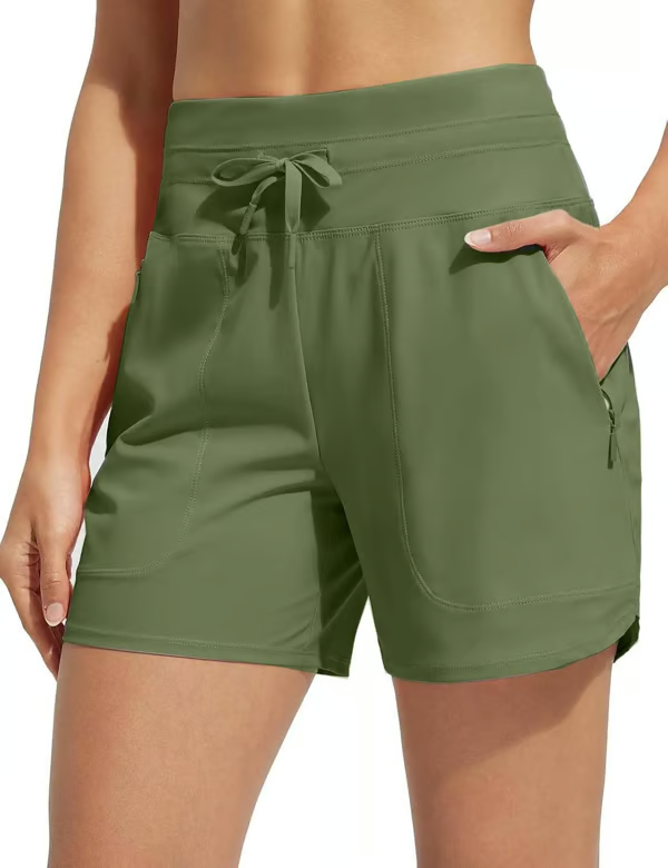 WaveFlex – High Waisted Quick-Dry Swim Shorts