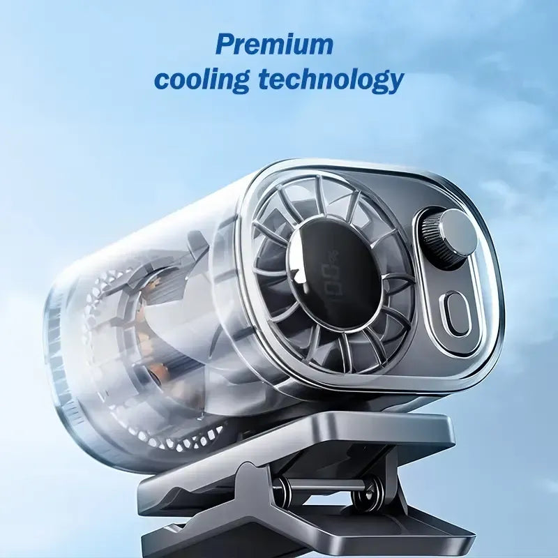 CoolClip – Car Fan with LED Display