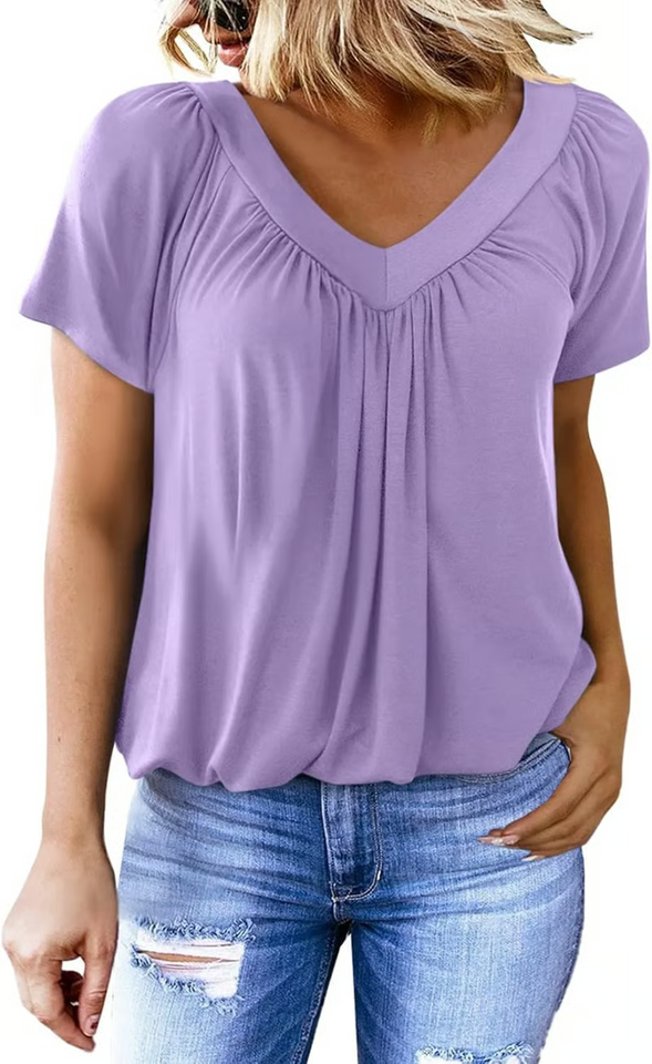 GlowSoft – Casual Short Sleeve Essential