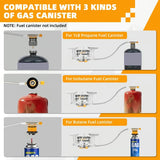 FlameForce – Windproof Piezo Camping Gas Stove
