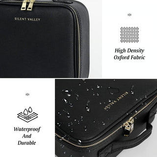 GleamKit | Rechargeable LED Mirror Makeup Bag