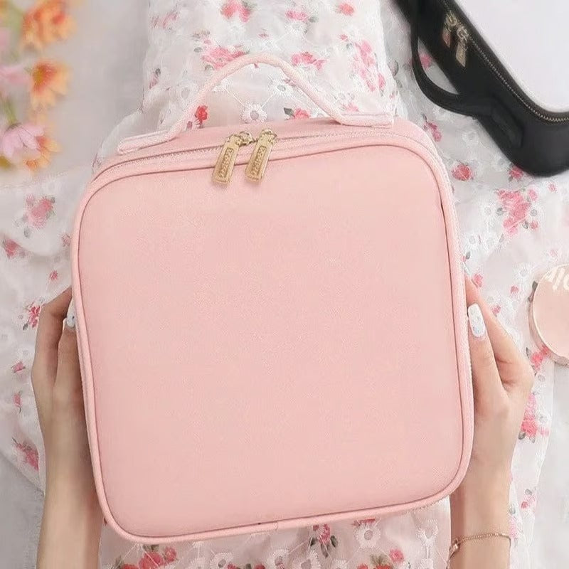 GleamKit | Rechargeable LED Mirror Makeup Bag