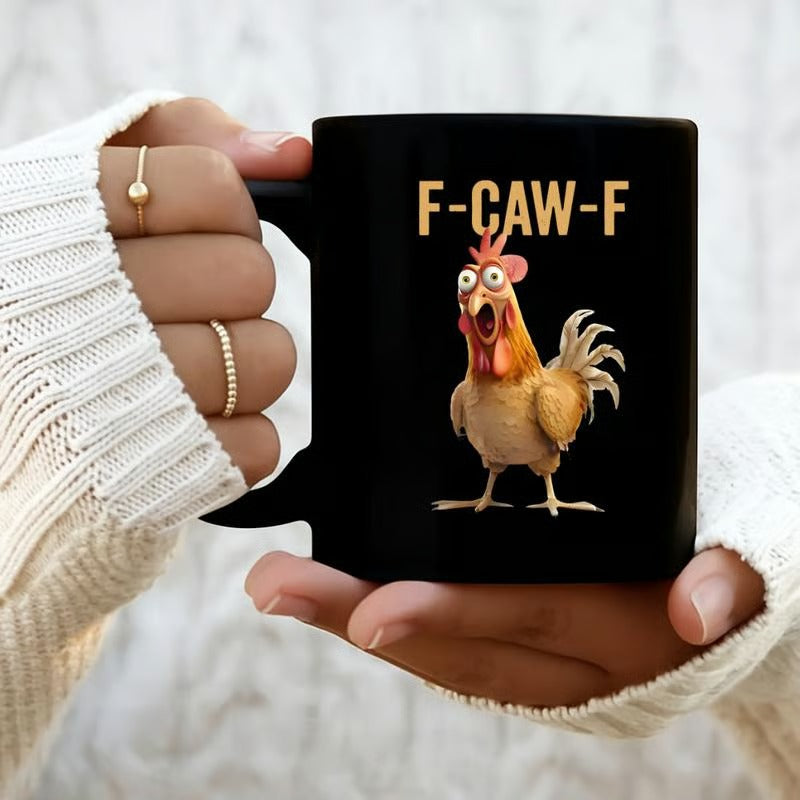 FeatherFuel – Hilarious Chicken Coffee Mug