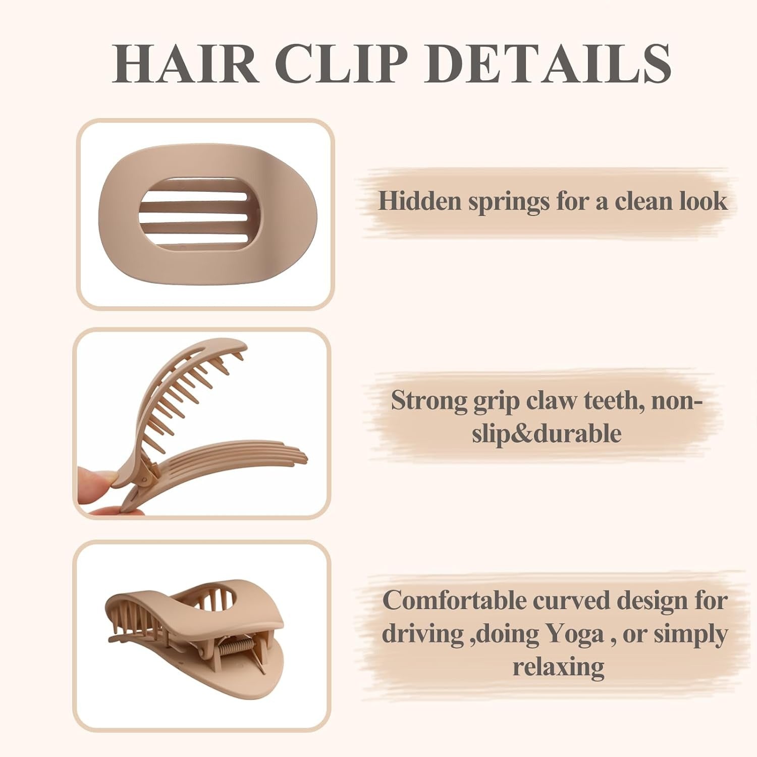 GracePin – Sleek Duckbill Hair Clip