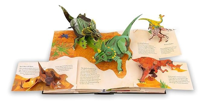 DinoPop – 3D Prehistorica Pop-Up Book Series