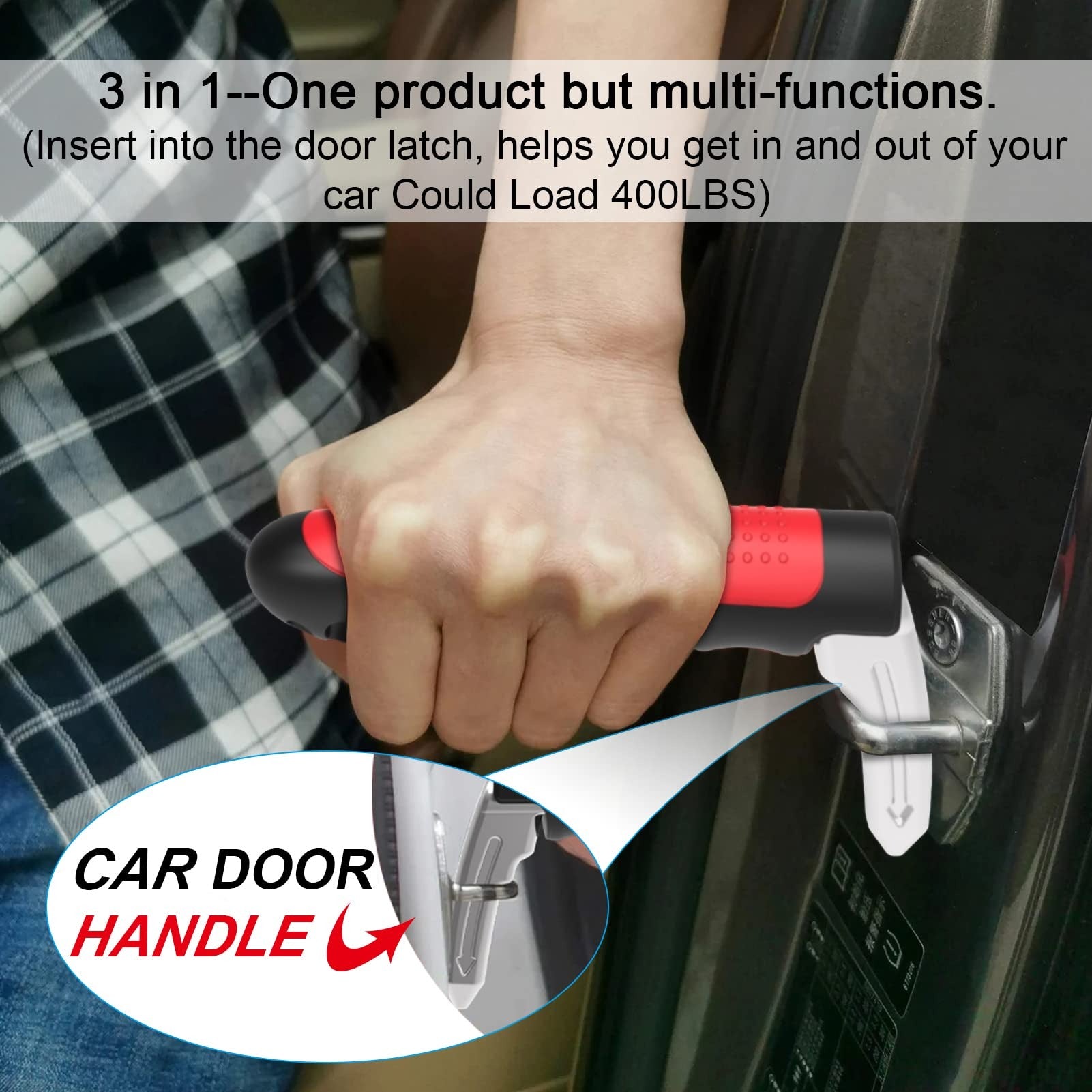 TriSafe 3-in-1 Car Support & Escape Aid