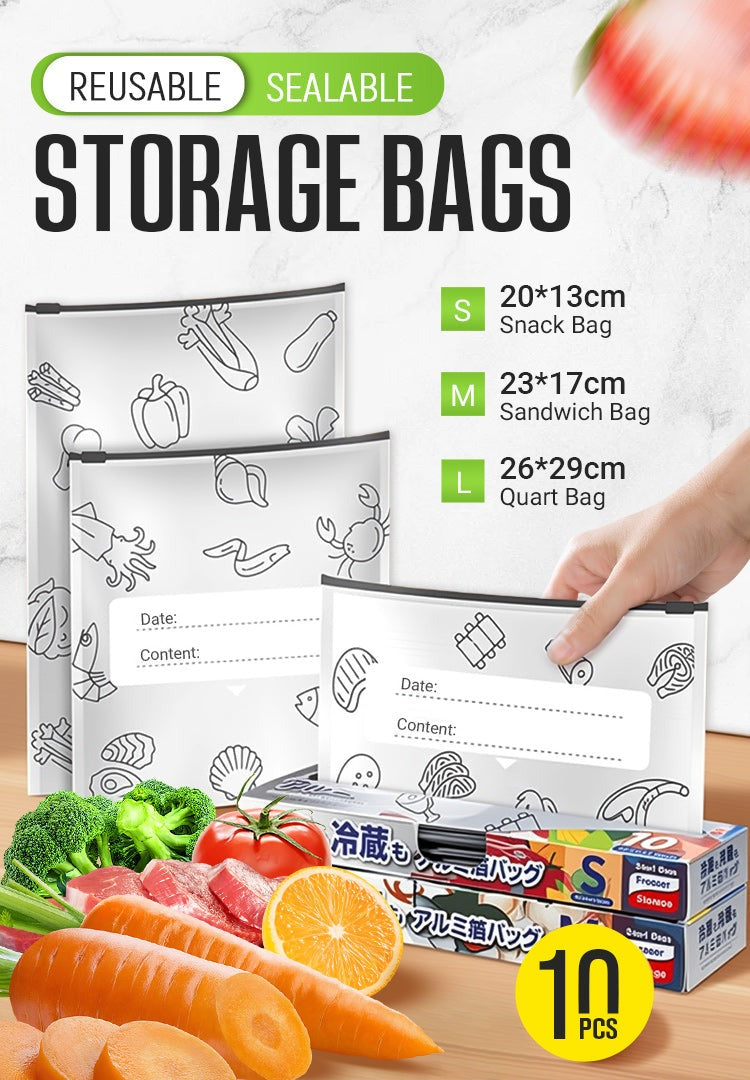FreshLock | Reusable Foil Storage Bags