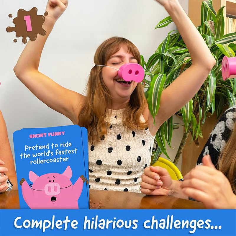 FunFarm – Piggy Nose Brain-Teaser Game Set