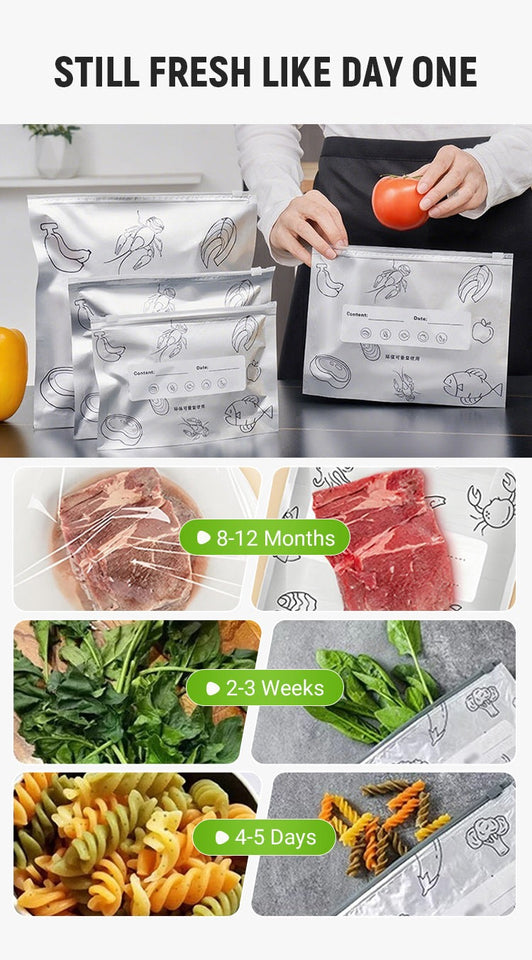 FreshLock | Reusable Foil Storage Bags