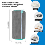 SneakSafe | Machine Wash Shoe Protector – Gentle Chenille Shield