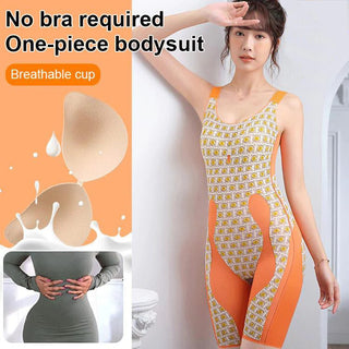 CurveLuxe – Seamless Women's Bodysuit