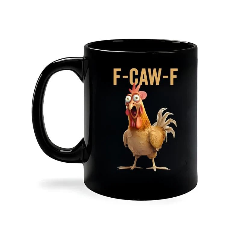 FeatherFuel – Hilarious Chicken Coffee Mug