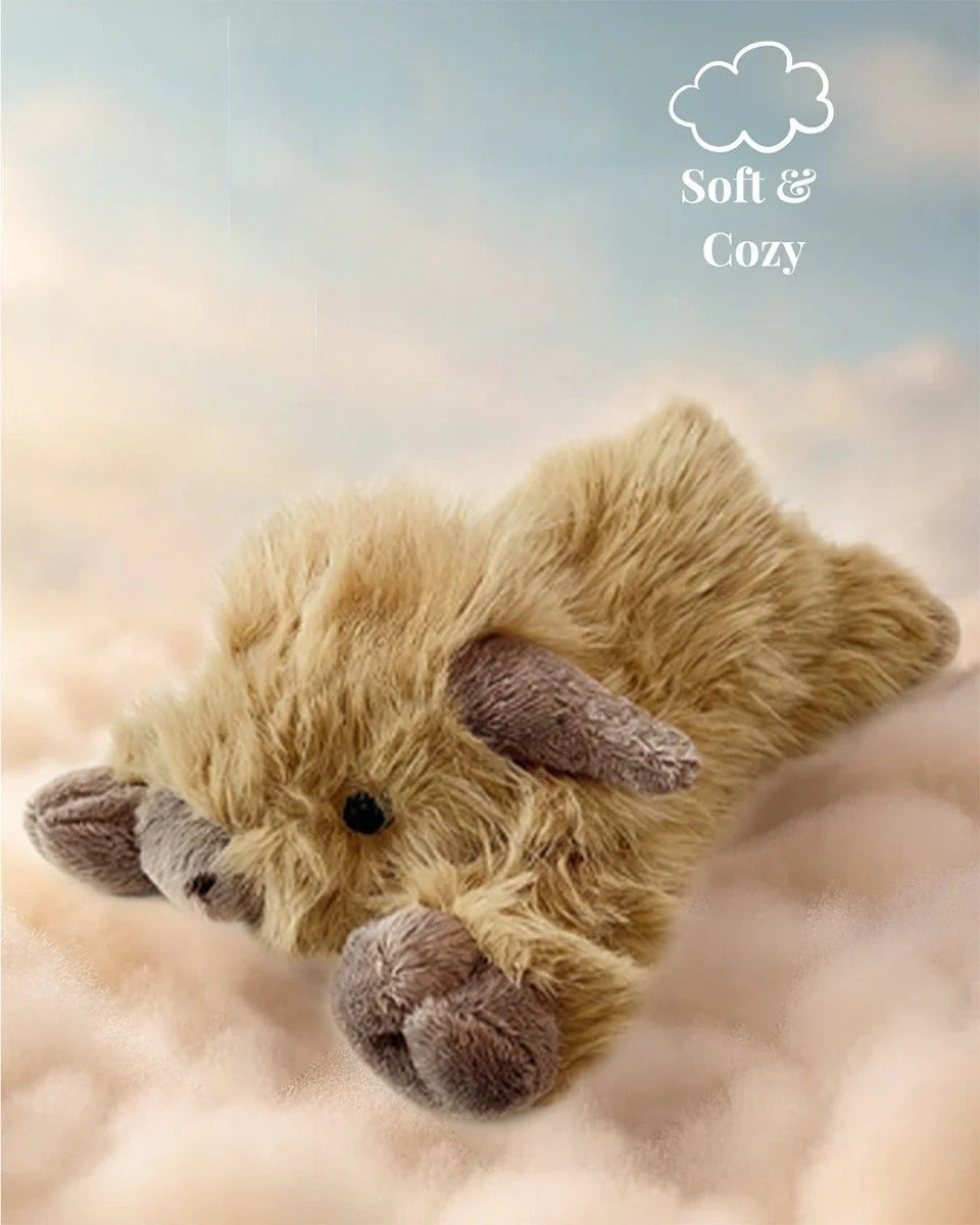 CuddleCow – Cartoon Highland Plush Buddy