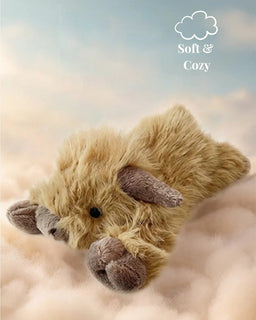 CuddleCow – Cartoon Highland Plush Buddy