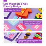 EduDino | 7-in-1 Montessori Busy Board for Smart Toddlers