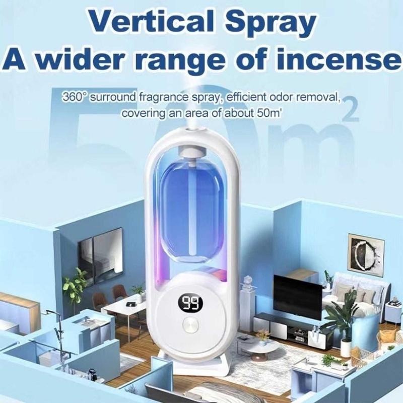 LumiAire | 360° Aromatherapy Diffuser with Colorful LED Glow