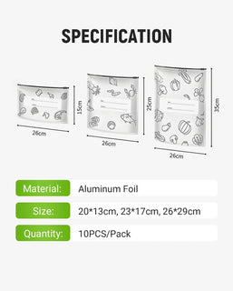 FreshLock | Reusable Foil Storage Bags
