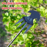 WeedMaster | 4-Tooth Steel Uprooting Tool for Garden Perfection