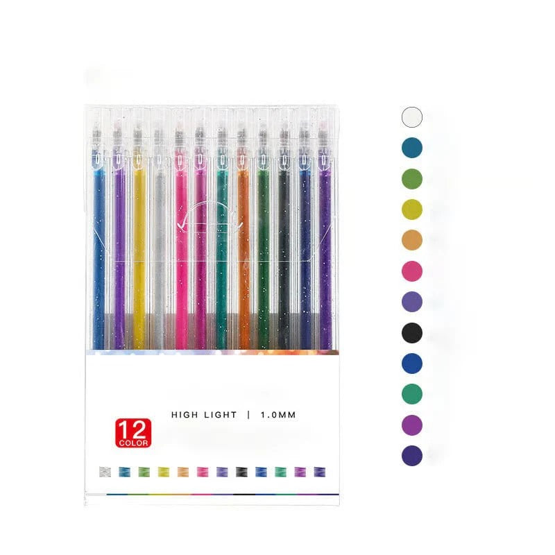 SparkleInk – Glitter Gel Pen Collection