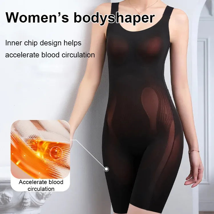 CurveLuxe – Seamless Women's Bodysuit
