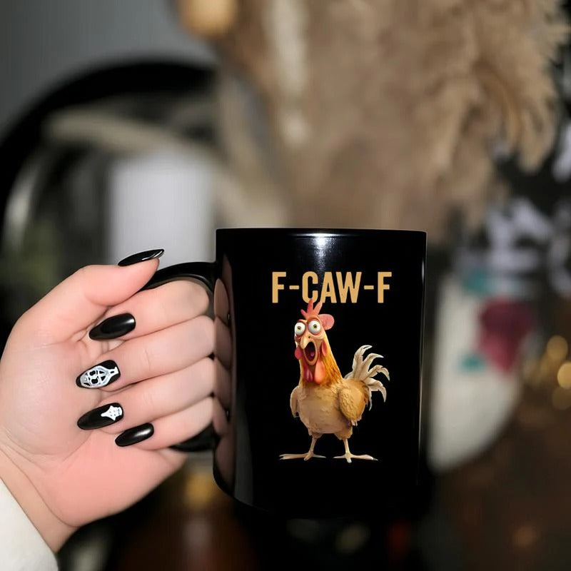 FeatherFuel – Hilarious Chicken Coffee Mug