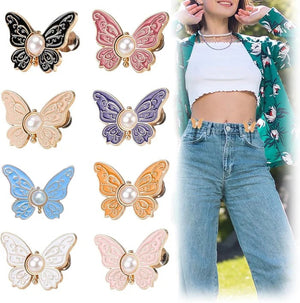 GlimmerWing – Stylish Detachable Butterfly Clips Set