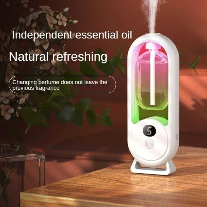 LumiAire | 360° Aromatherapy Diffuser with Colorful LED Glow
