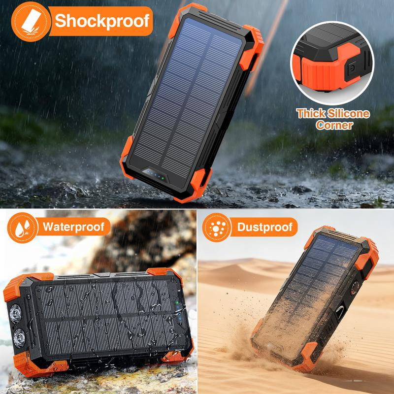 EnergyHub – 7-Output Solar Wireless Power Bank