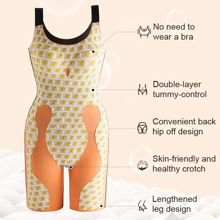 CurveLuxe – Seamless Women's Bodysuit