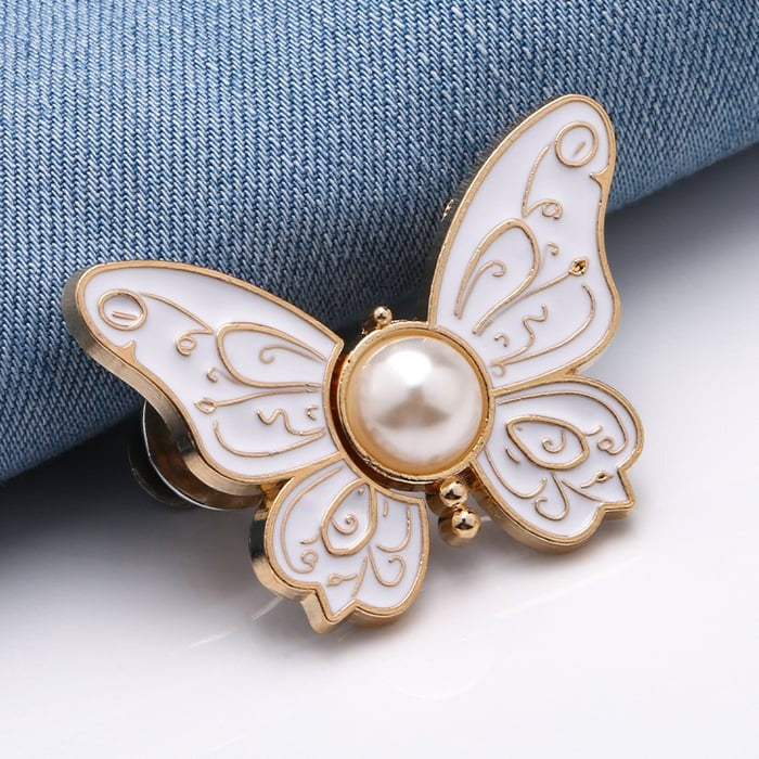 GlimmerWing – Stylish Detachable Butterfly Clips Set