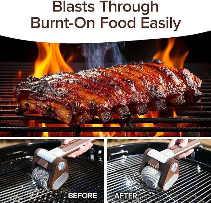 GrillBlitz – Cordless Power Cleaning Brush