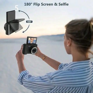 TrendShot – Y2K Style 4K Vlogging Camera
