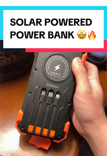 EnergyHub – 7-Output Solar Wireless Power Bank