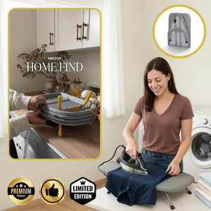 QuickIron - Portable Ironing Board for Apartments & Travel