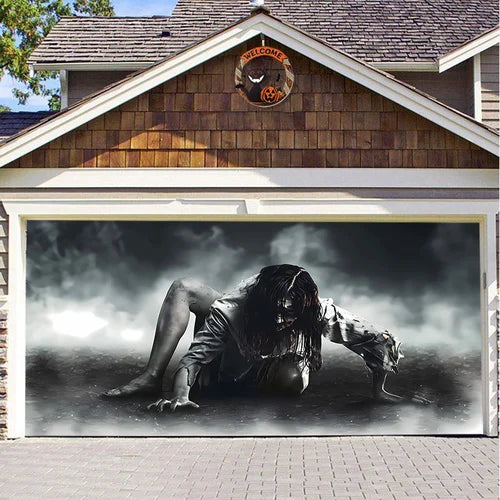 Halloween Garage Door Decoration marnetic